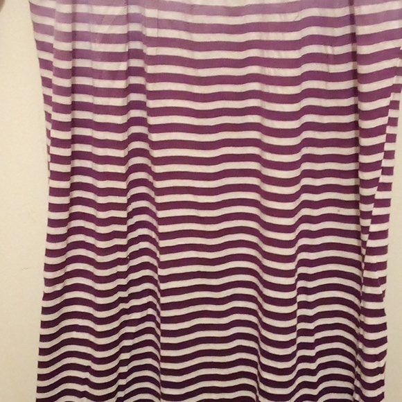 NWT - Fang Striped Purple & White Shirt - Size Small - Picture 2 of 5